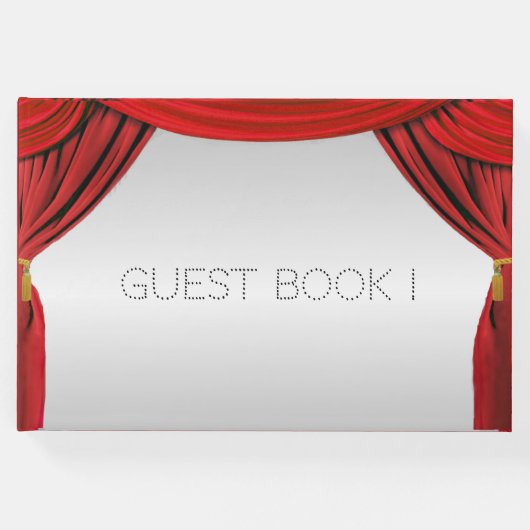 Silver Screen Movie Theme Gästebuch (Vorderseite)