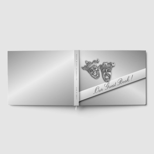 Silver Screen Theater Masken Gästebuch (Voll)