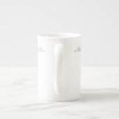 Silver Scroll Work Spezial-Tasse Porzellantasse (Rückseite)