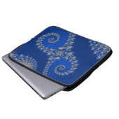 Silver Seepferd Laptopschutzhülle (Vorne Knopf)