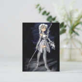 Silver Senshi Postkarte (Stehend Vorderseite)