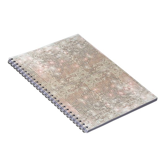 Silver-Sequenzen-Notebook Notizblock (Rechte Seite)