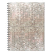 Silver-Sequenzen-Notebook Notizblock (Vorderseite)