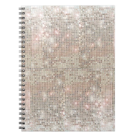 Silver-Sequenzen-Notebook Notizblock (Vorderseite)