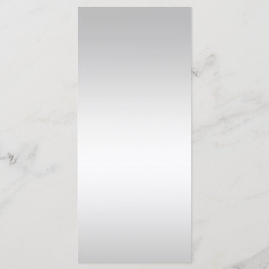 Silver Sequins Bow Wedding Menu Menükarte (Rückseite)