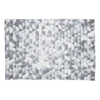 Silver Sequins: Glittering Mosaic Background Kissenbezug