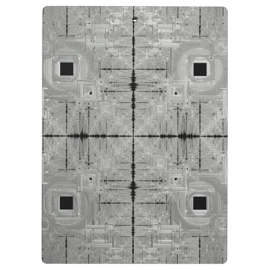 Silver Serenade Clipboard Klemmbrett (Rückseite)