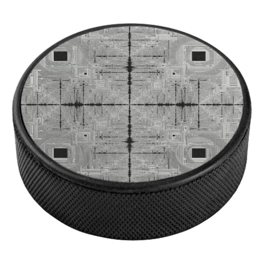 Silver Serenade Hockey Puck (3/4)