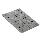 Silver Serenade SpiralNotebook Notizblock (Rechte Seite)
