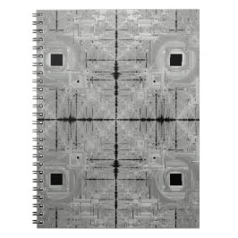 Silver Serenade SpiralNotebook Notizblock