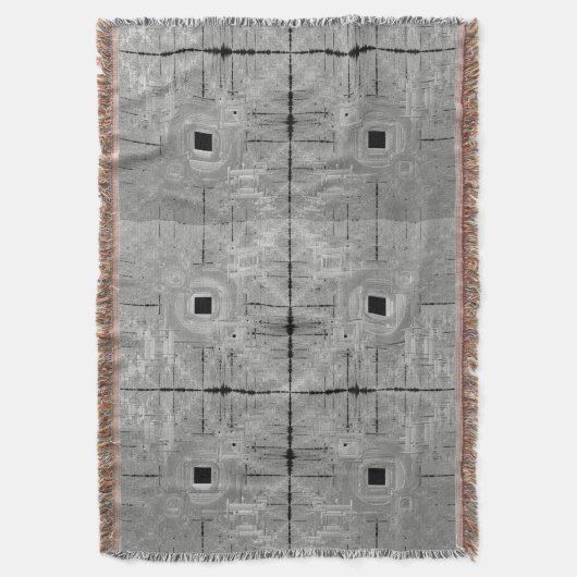 Silver Serenade Throw Blanket Decke (Vorderseite Vertikal)