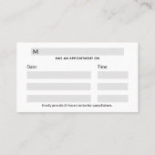 Silver Serpent Snake Terminkarte (Rückseite)