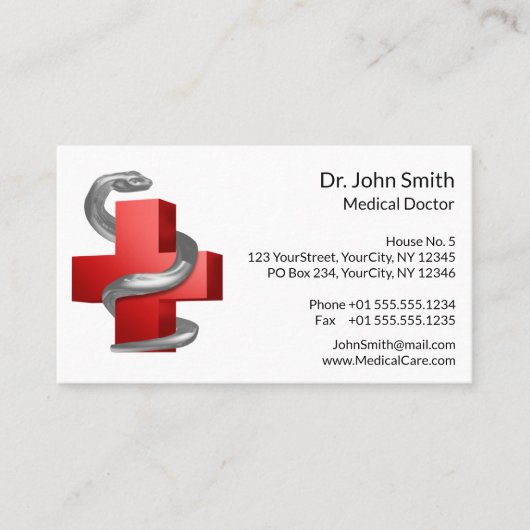 Silver Serpent Snake Terminkarte (Vorderseite)