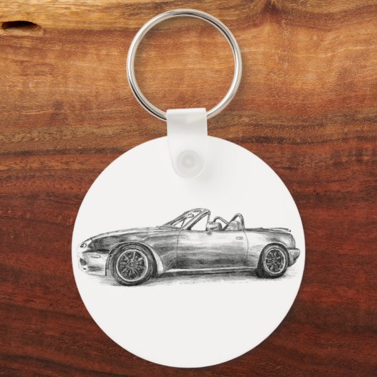 Silver Shadow MX5 Schlüsselanhänger (Vorderseite)