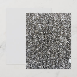 Silver Shaggy Small Tags Scrapbook Paper