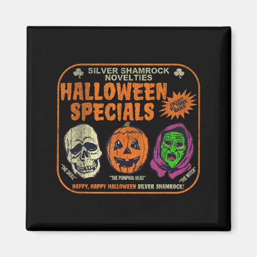 Silver Shamrock Novelties Halloween Specials Magnet (Vorne)