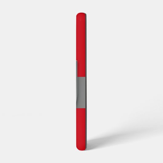 Silver Shield auf Red Backdrop Luxus Design Samsung Galaxy Hülle (Linke Seite)