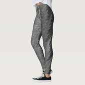 Silver Shimmer Feather Tartan Leggings (Links)
