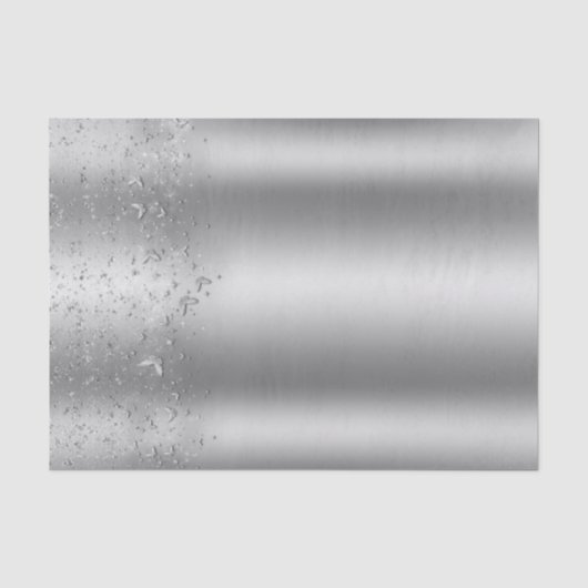 Silver Shimmer Flutter Schmetterling Sweet 16 Part Seidenpapier (Vorderseite)