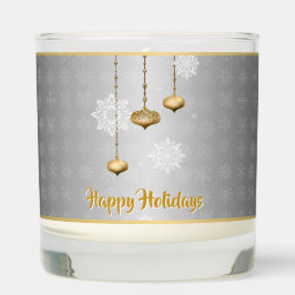 Silver Shimmer Holidays Scented Jar Candle