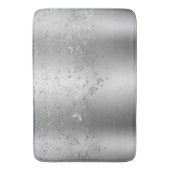 Silver Shimmer Sparkeller Flutter Butterfly Badematte (Vorderseite Vertikal)