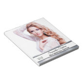 Silver Shine Autograph Pad Notizblock (angewinkelt)