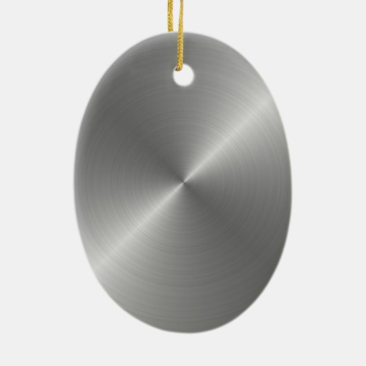 Silver Shiny Graduate Foto Template Ornament (Hinten)