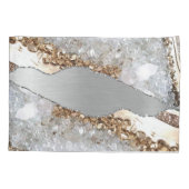 Silver Shiny Stone Glitzer Kissenbezug (Rückseite)