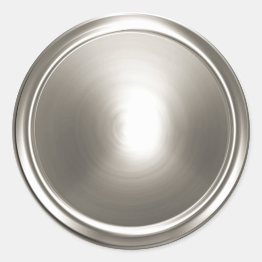 Silver Shiny Umschlag Aufkleber (Vorderseite)