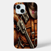 Silver Showdown Case-Mate iPhone Hülle (Rückseite)