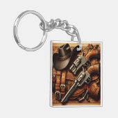 Silver Showdown Schlüsselanhänger (Vorderseite links)