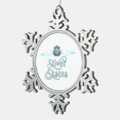 Silver Skate Ornament (Rechts)