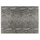 Silver Snake Skin Cutting Board Schneidebrett (Vorderseite)