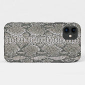 Silver Snake Skin iPhone 5G Fall Case-Mate iPhone Hülle (Rückseite (Horizontal))