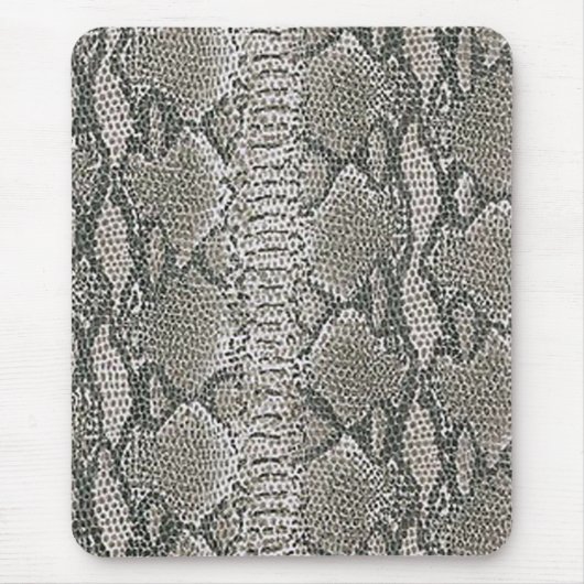 Silver Snake Skin Mouse Pad Mousepad (Vorne)