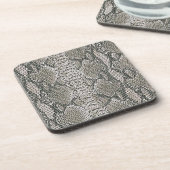 Silver Snake Skin Untersetzer (Linke Seite)