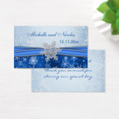 Silver Snowflake Gastgeschenk Hochzeit Tag Busines (Schreibtisch)
