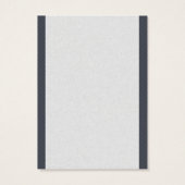 Silver Snowflake-Geschenk-Tag (Rückseite)