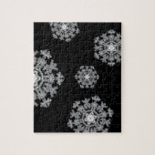 Silver Snowflake Puzzle (Vertikal)