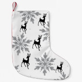 Silver Snowflake / Reinirscher Weihnachten Strumpf Kleiner Weihnachtsstrumpf (Vorderseite)