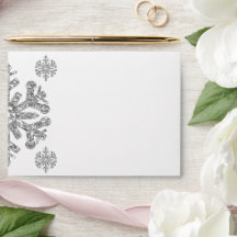 Silver Snowflake Winter