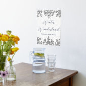 Silver Snowflake Winter Brautparty Foliendrucke (Ablage(Küche))