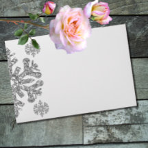 Silver Snowflake Winter Geburtstag