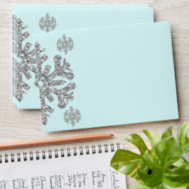 Silver Snowflake Winter Geburtstag