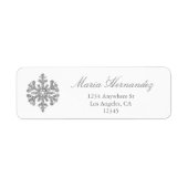 Silver Snowflake Winter Quinceanera (Vorne)