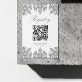 Silver Snowflake Winterquartier Begleitkarte