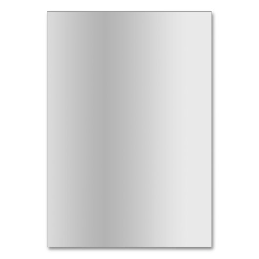 Silver Snowflakes Sitzkarte Tischnummer (Rückseite)