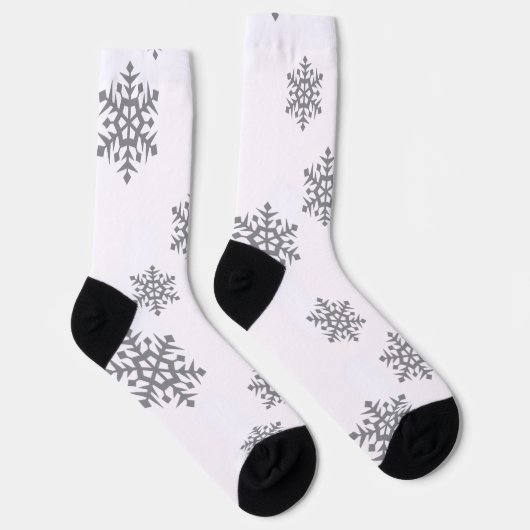 Silver Snowflakes Socken (Rechts)