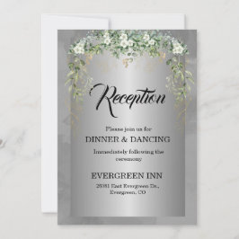 Silver Soirée: Eine blühende blaue Affäre - Einlad Einladung