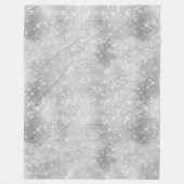 Silver Sparkle Fleecedecke (Vorderseite)